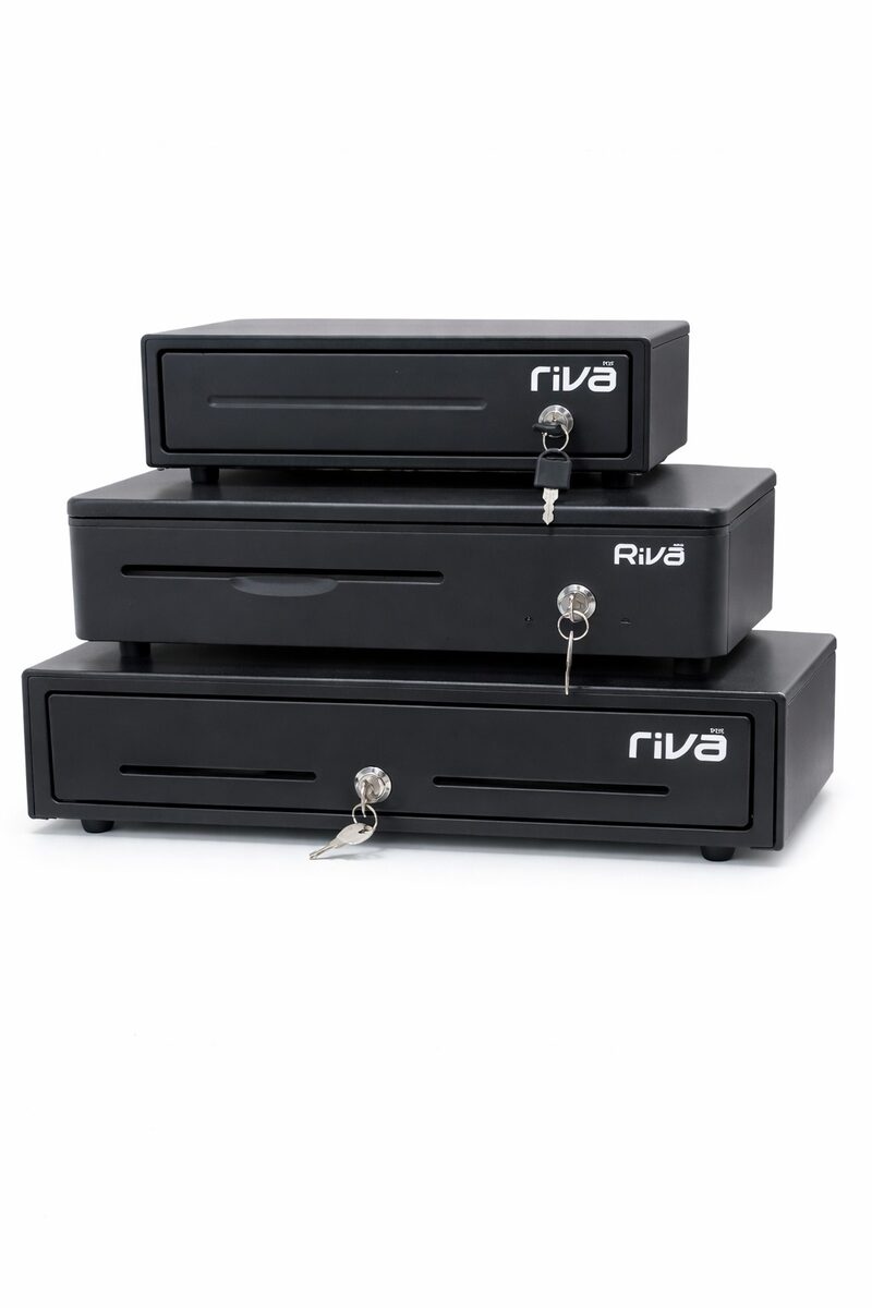 Gamme tiroirs-caisses RIVA — 3 tailles - RIVA POS